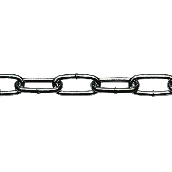 Eliza Tinsley 3442-133 Black Japanned Medium Link Chain - 21 x 3.0mm (30 Metres)