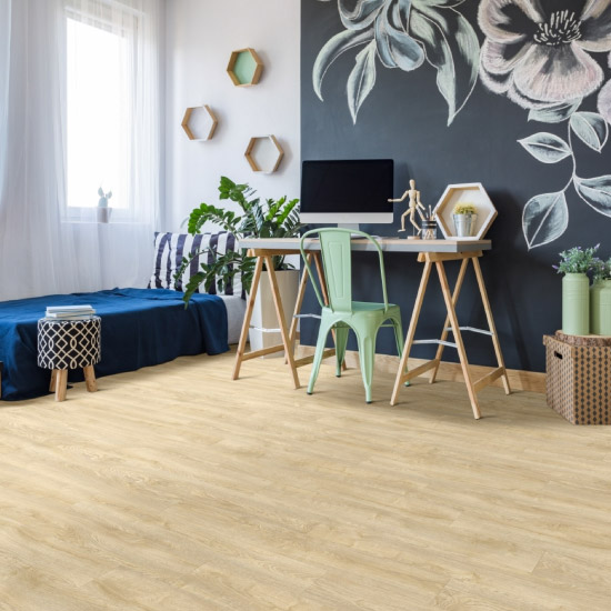 Elka Rigid Plank Vinyl with Underlay - 1251 x 189 x 5mm (9 Pack) - Aurora