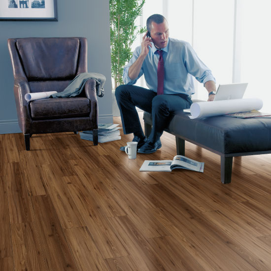 Elka V-Groove Aqua Protect Laminate Flooring - 1261 x 192 x 8mm (9 Pack)