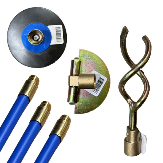 Bailey 4-Piece 3/4" Universal Drain Rod Set