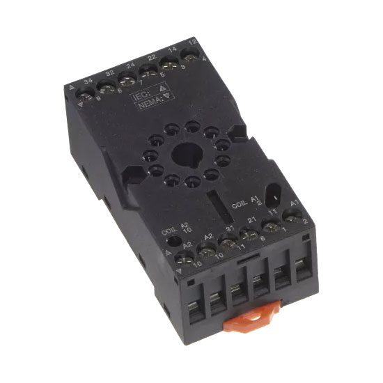 Europa GZP11-BLACK 11 pin Relay Base