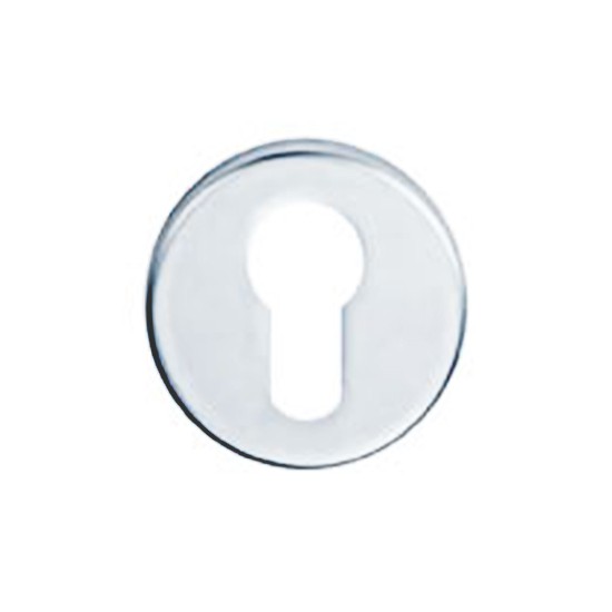 Carlisle CSE1005SSS Satin Stainless Steel Euro Escutcheon - 52 x 8mm