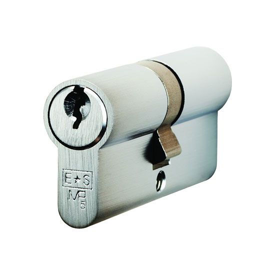 Eurospec Euro Cylinder 35/35 Keyed Alike CYA74270 Satin Chrome