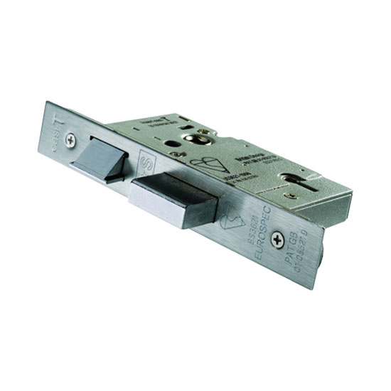 Eurospec Satin Stainless Steel Easi T BS Sashlock