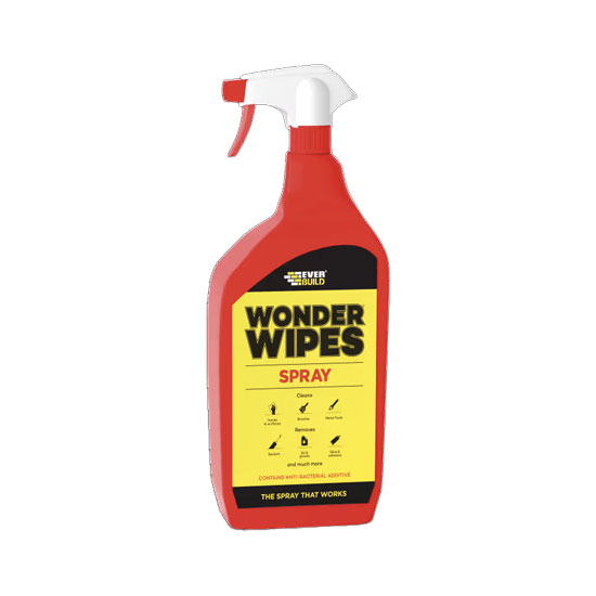 Everbuild Multi-Use Wonder Wipes Spray - 1Ltr