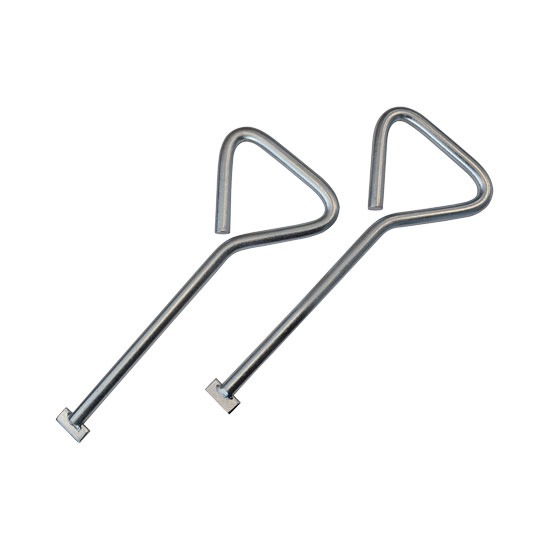 Faithfull FAIMHK320 320mm Manhole Lifting Keys - Pack of 2