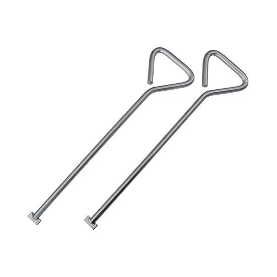 Faithfull FAIMHK520 520mm Manhole Keys - Pack of 2