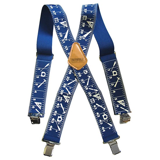 Faithfull Heavy Duty Braces - Blue