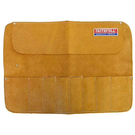 Faithfull Leather Chisel Roll - 470 x 330mm