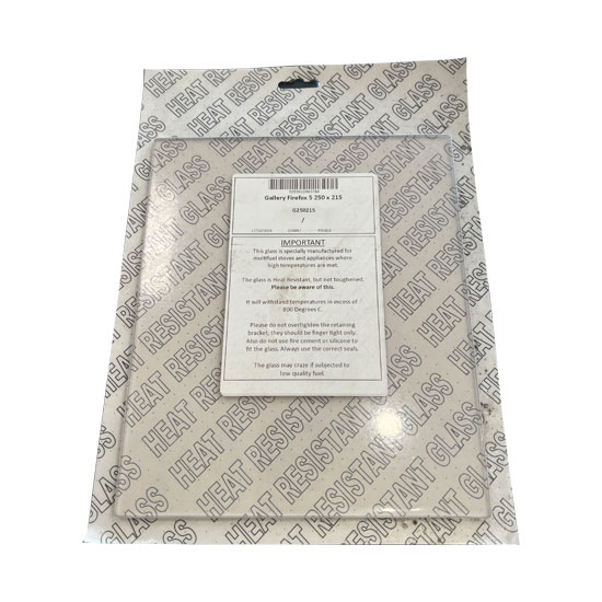 Percy Doughty Firefox 5 Stove Glass Door - 250 x 215mm
