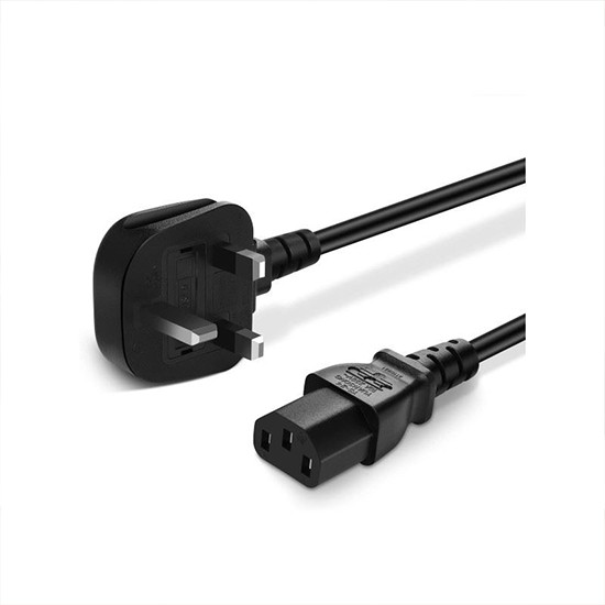 FPKCBF 10 Amp Flat Black Kettle Connector