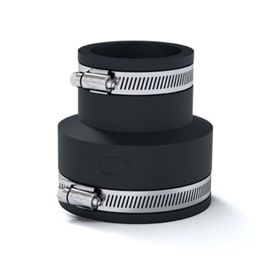 Fernco PQ085-058 PlumbQuik Adaptor Coupling - 75-85 / 50-58mm