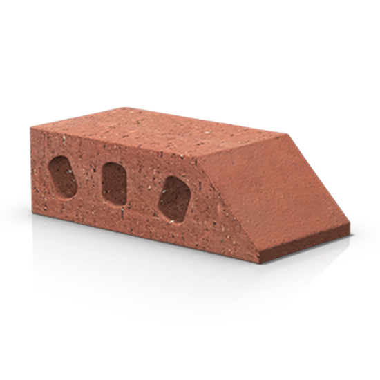 Forterra PL2.2 65mm Plinth Header - Smooth Red