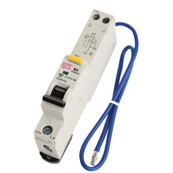 Fusebox B RCBO 30MA 6KA Type A