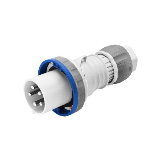 Gewiss GW61048H IP66 2P+E 63A IEC 309 HP Straight Plug