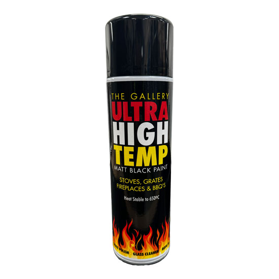 High Temperature Matt Black Spray Paint