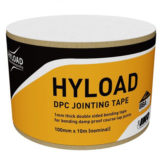 Hyload DPC Jointing Tape - 10 Metre x 100mm Roll