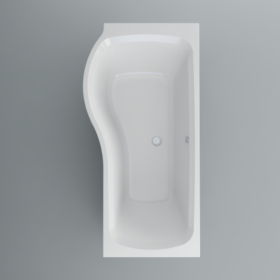 Imex Cast Reinforced Ronda Shower Bath - 1700mm (1)