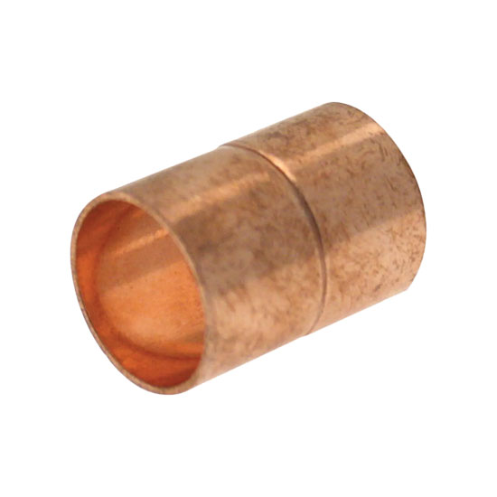 Imperial-Metric Straight Endfeed Coupling - 22mm x ¾"