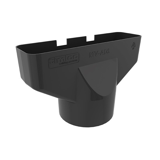 Timloc Inventive RTV-ADS Large Standard Roof Tile Vent Adapter for Marley Modern