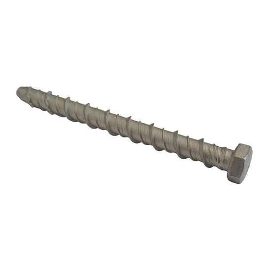 JG Impact 1000HR SST Silver Hex Head Impact Masonry Bolt