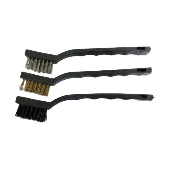 Josco BHB3B 3 Piece Mini Wire Brush Set