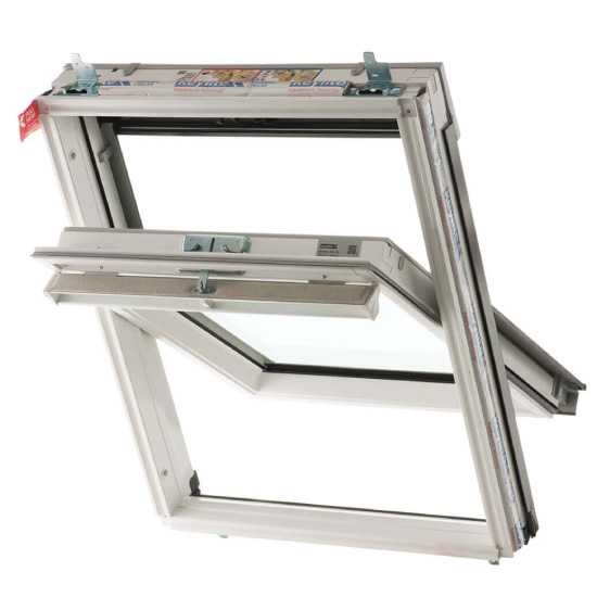 Keylite WCP KTG White Clear Triple Glass Window