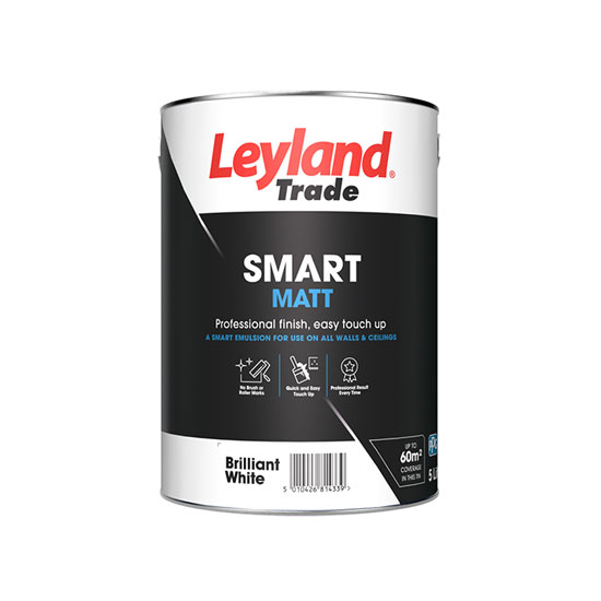 PPG Leyland Smart Brilliant White Matt Paint