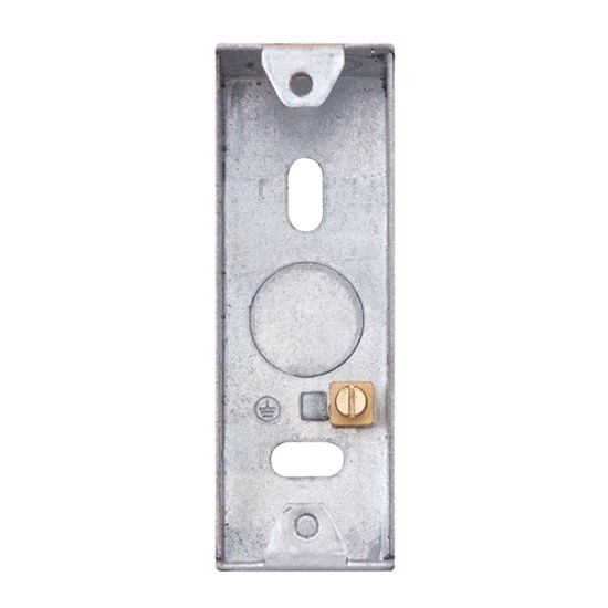 LGA DSL000 1 Gang 25mm Steel Architrave Box - 72 x 26 x 25mm