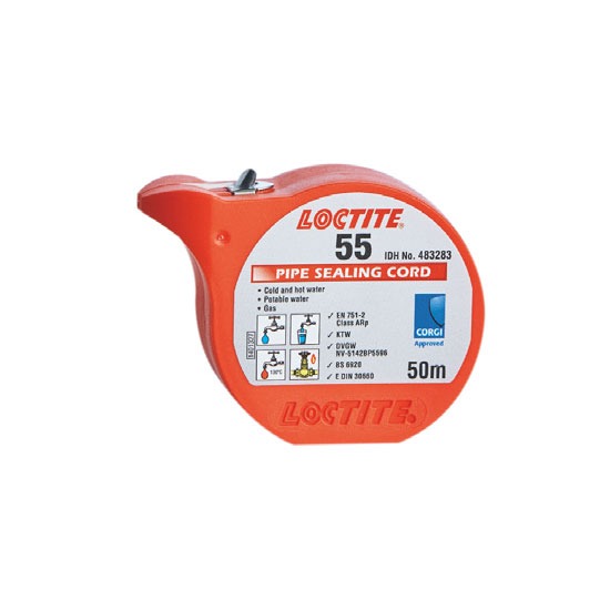 Loctite 55 Pipe Sealing Cord - 50 Metres