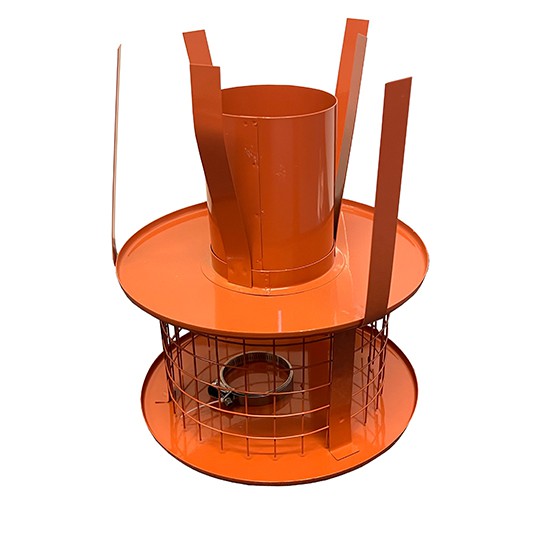 Mad Cowl 5" Terracotta Budget Pot Hanging Cowl
