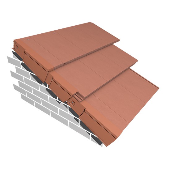Marley Brown Universal Dry Verge System Verge Unit