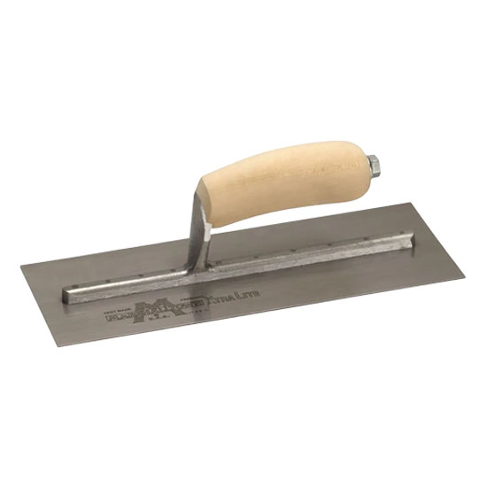 Marshalltown MXS1 Plasterers Finish Trowel Wood Handle - 11 x 4.1/2"
