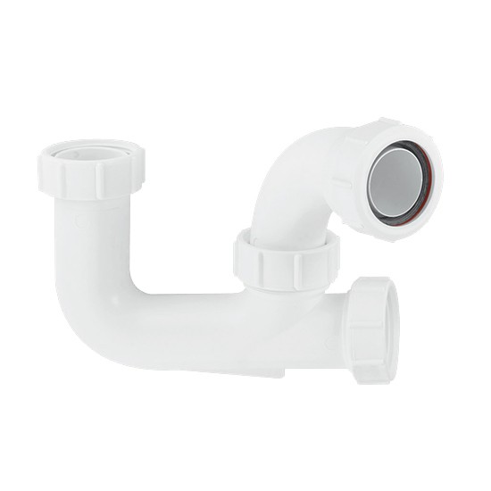 McAlpine 370L10 Deep Seal Bath Trap - 1.5" BSP x 75mm Compression