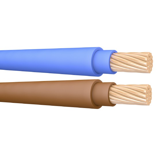 6181Y 19-strand 25mm 2x1m & 6491X 16mm PVC 1m Meter Tail Coils