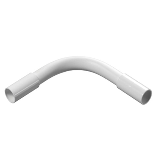 Mita PVC White Normal Bend