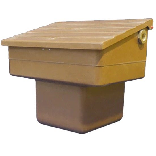 Mitras G60032 Semi-Buried National Grid Brown Gas Meter Box