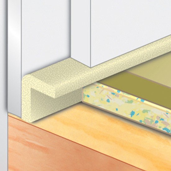Monarfloor Angled Flanking Band - 10m x 30 x 25 x 6mm