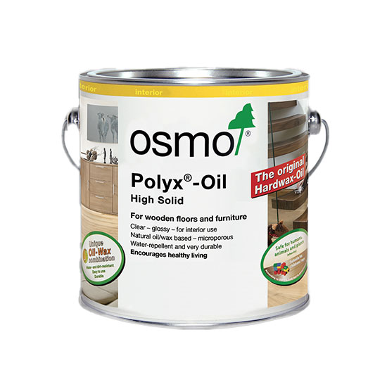 Osmo 3032 Polyx Clear Satin Finish Hardwax Oil