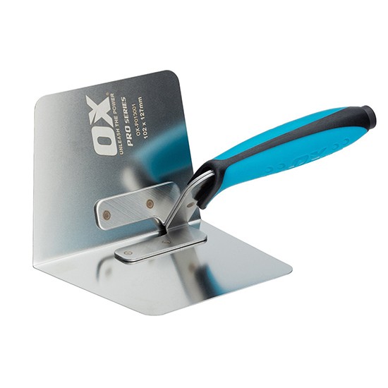 OX OX-P013001 Stainless Steel Internal Corner Trowel