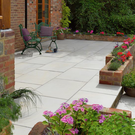 Pavestone Monviso Porcelain Paving - 900 x 600 x 20mm - Mint