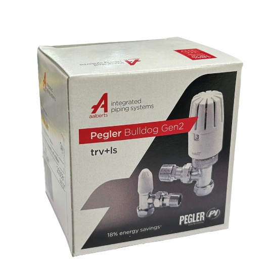 Pegler 643155 Bulldog II 15mm Angled TRV/DLS Pack