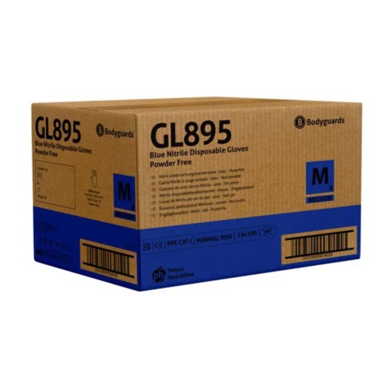 Polyco GL895 Powder Free Nitile Disposable Gloves