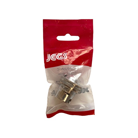 Jegs Unswitched Bayonet Cap Chrome Lamp Holder 