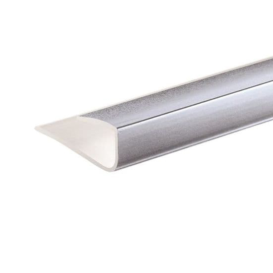 Proplas 8mm End Cap White - 2.7m