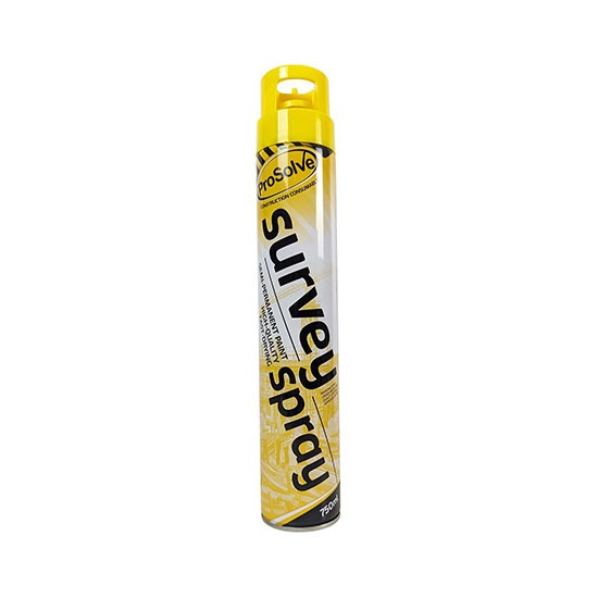 Prosolve PVSUY7A Survey Yellow Line Marker Spray - 750ml
