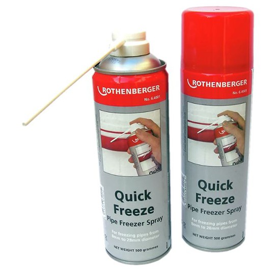 Rothenberger 304ml Quick-Freeze Pipe Freezer Spray  