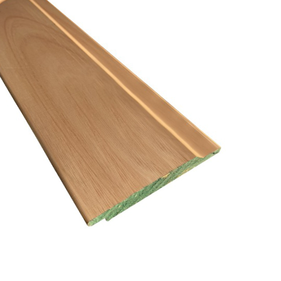 Red Grandis Hardwood Shiplap Cladding - 150 x 25mm