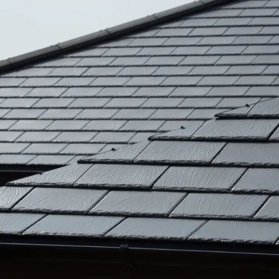 Redland Cambrian Full Slate - Slate Grey - 300 x 336 x 10mm - Close-up