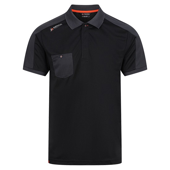 Regatta Offensive Wicking Polo Shirt - Black